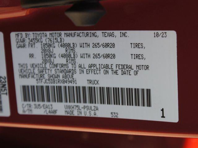 2024 Toyota Tundra 4WD Limited Hybrid