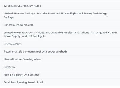 2024 Toyota Tundra 4WD Limited Hybrid