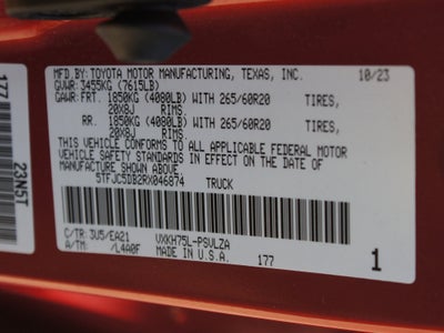 2024 Toyota Tundra 4WD Limited Hybrid