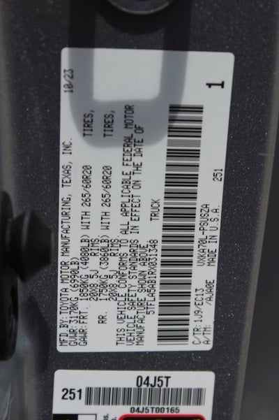 2024 Toyota Tundra 2WD SR5