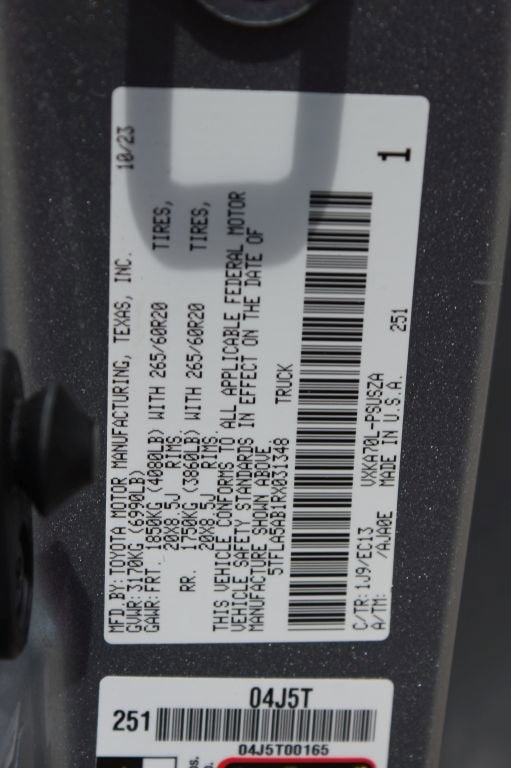 2024 Toyota Tundra 2WD SR5