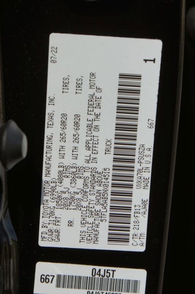 2022 Toyota Tundra 2WD SR5