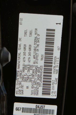 2022 Toyota Tundra 2WD SR5