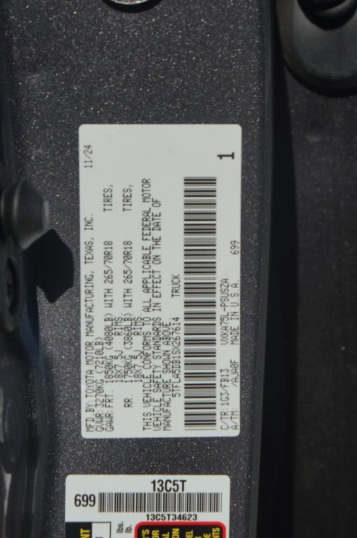 2025 Toyota Tundra 4WD SR5