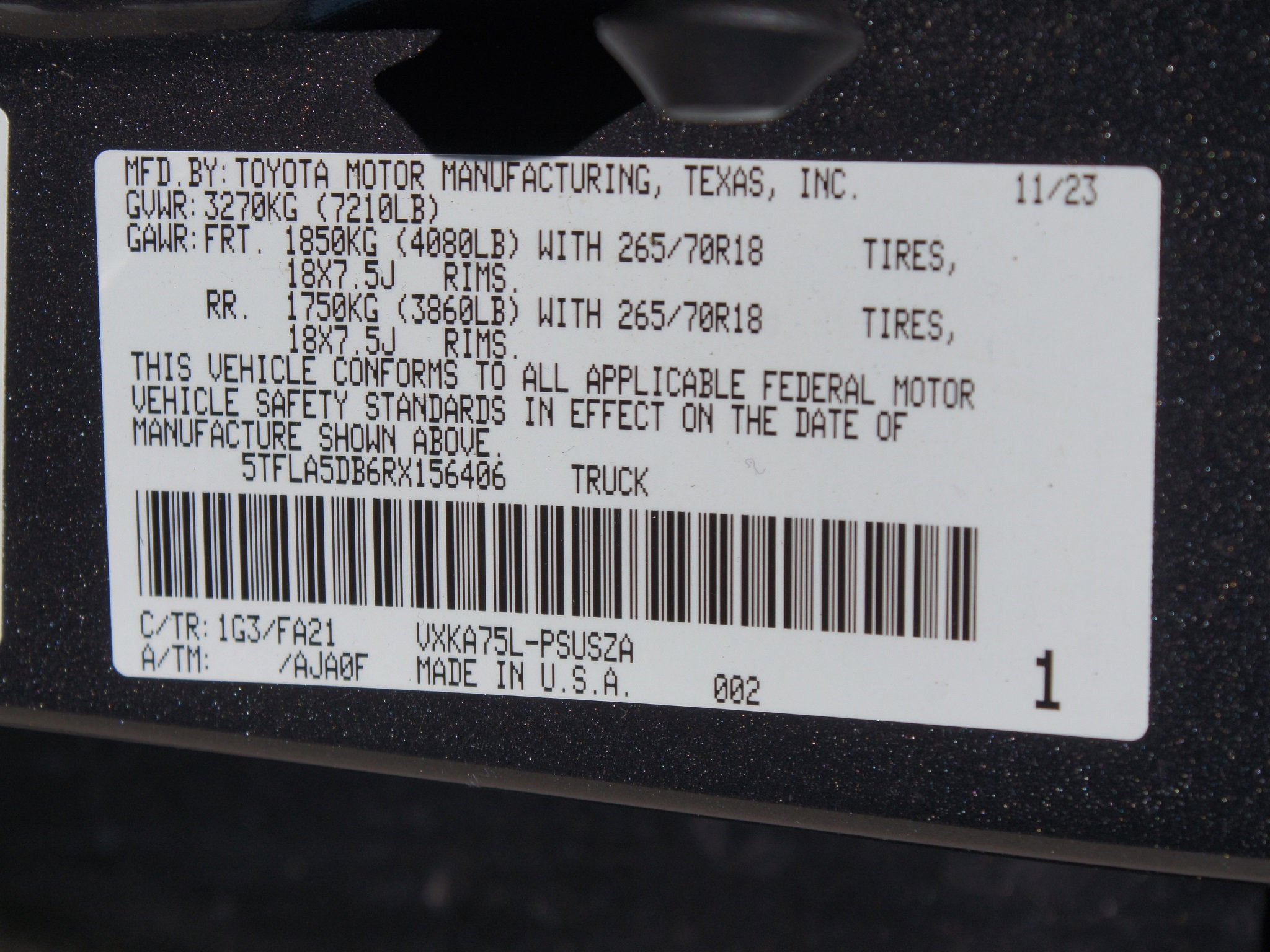 2024 Toyota Tundra 4WD SR5