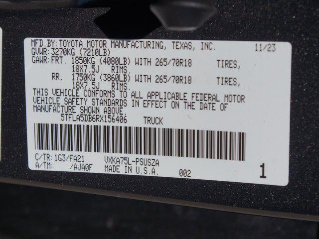 2024 Toyota Tundra 4WD SR5