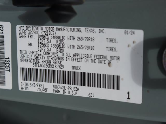 2024 Toyota Tundra 4WD SR5