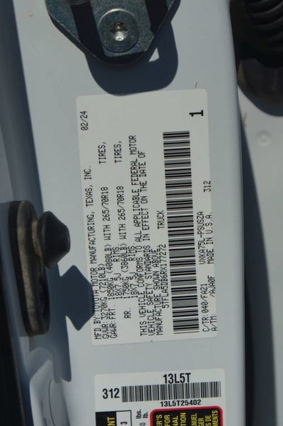 2024 Toyota Tundra 4WD SR5