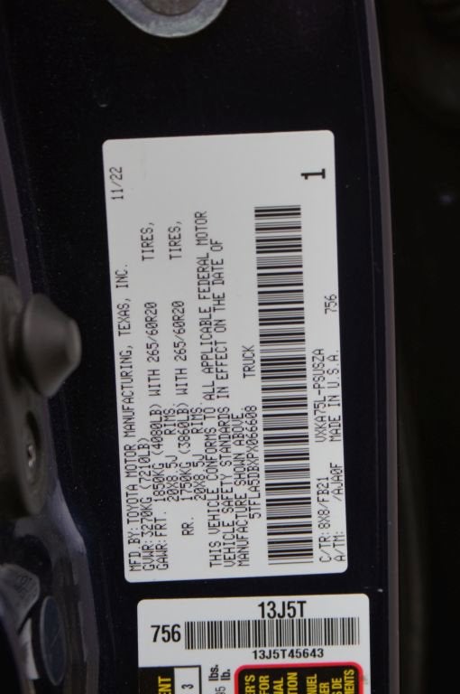 2023 Toyota Tundra 4WD SR5