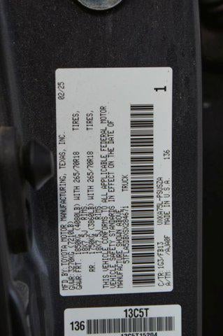 2025 Toyota Tundra 4WD SR5