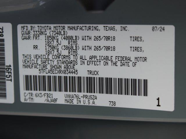 2024 Toyota Tundra 4WD SR5