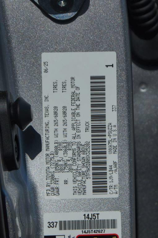 2025 Toyota Tundra 4WD 1794 Edition