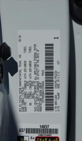 2026 Toyota Tundra 4WD 1794 Edition