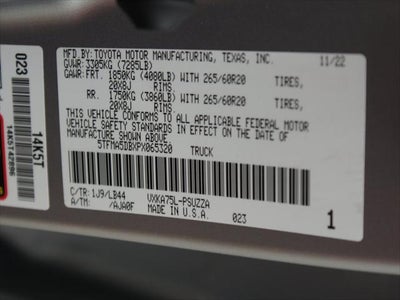 2023 Toyota Tundra 4WD 1794 Edition