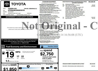 2022 Toyota Tundra 4WD 1794 Edition