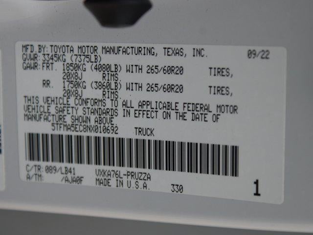 2022 Toyota Tundra 4WD 1794 Edition