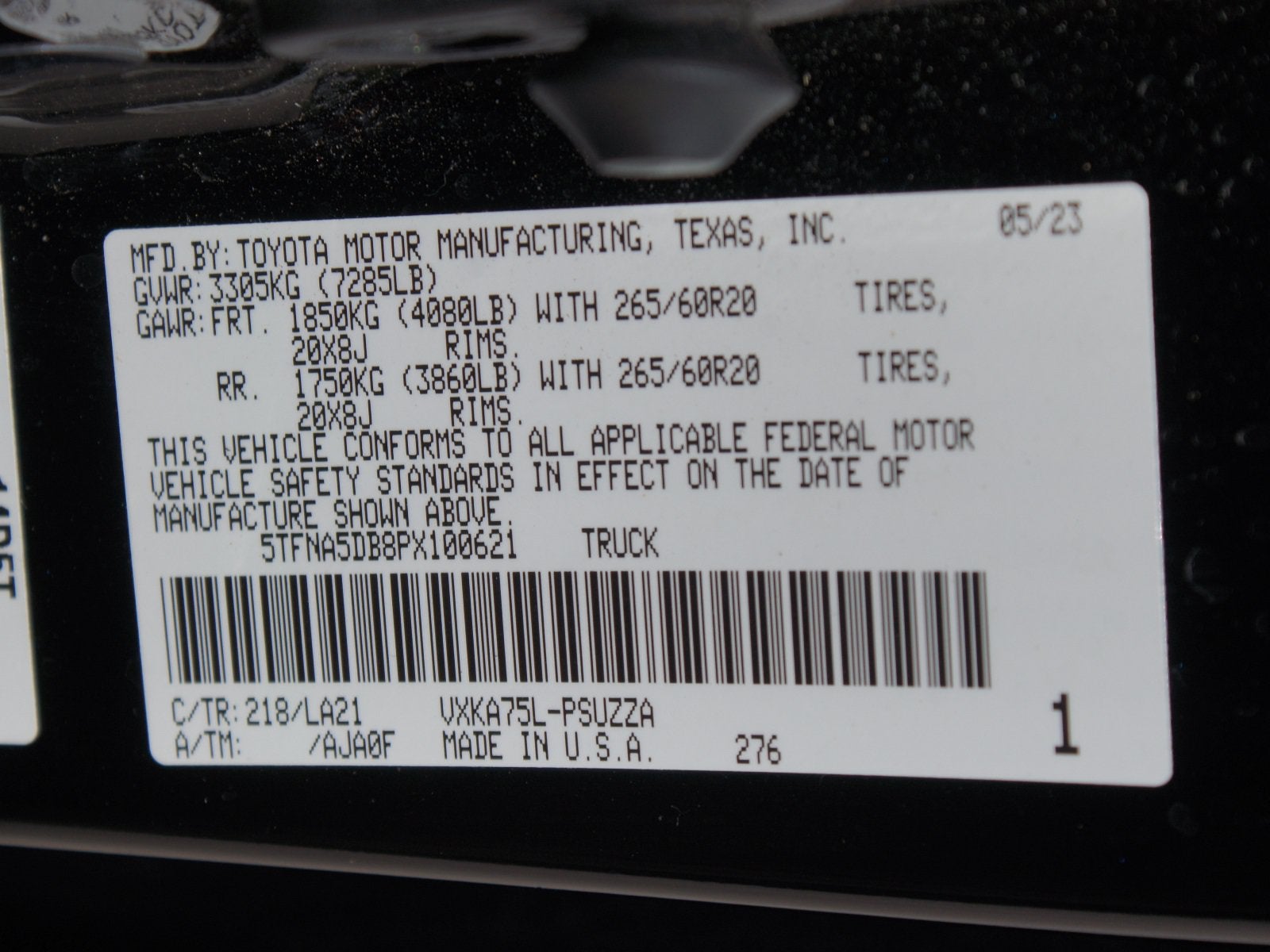 2023 Toyota Tundra 4WD Platinum