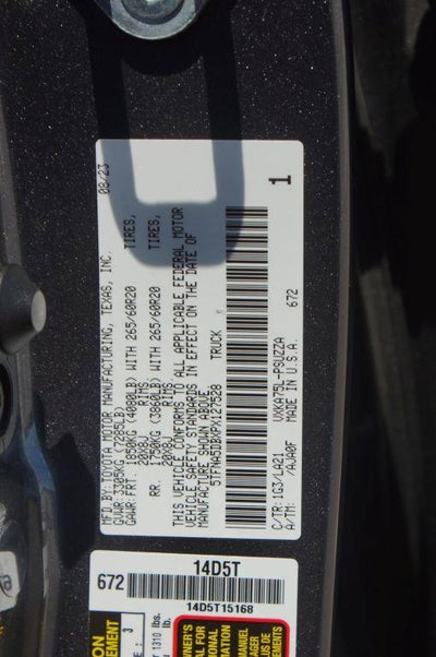 2023 Toyota Tundra 4WD Platinum