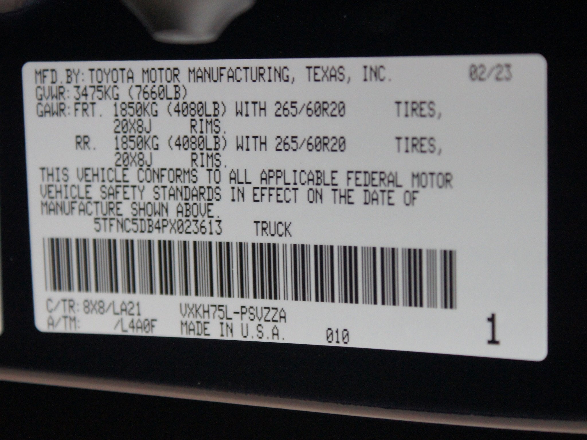 2023 Toyota Tundra 4WD Platinum Hybrid