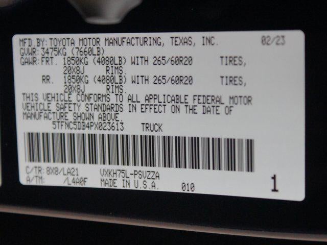 2023 Toyota Tundra 4WD Platinum Hybrid