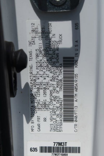 2013 Toyota Tacoma Base
