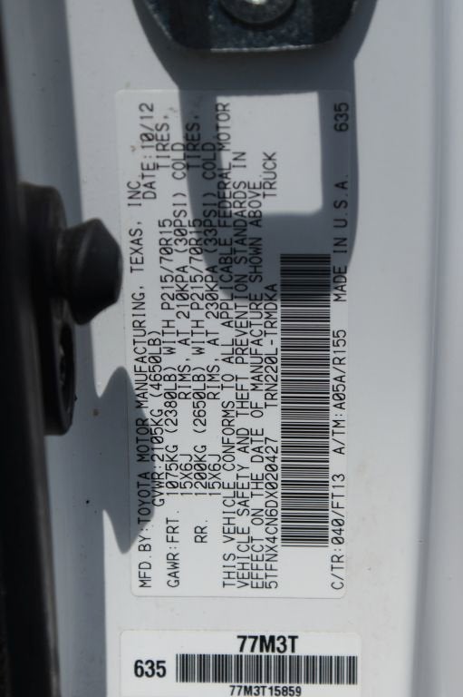 2013 Toyota Tacoma Base