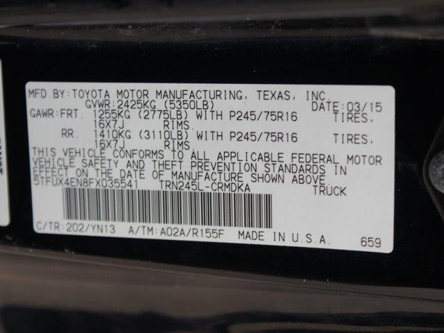 2015 Toyota Tacoma Base