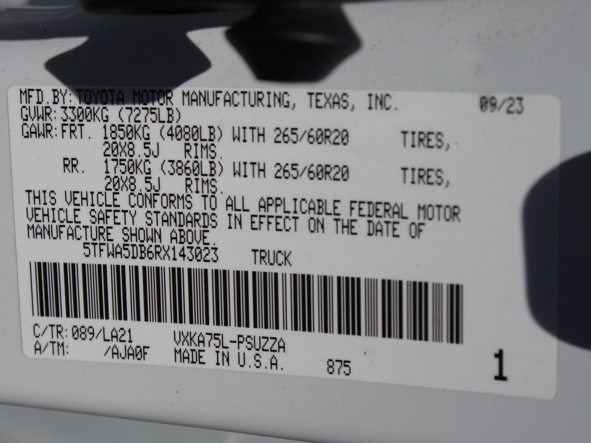 2024 Toyota Tundra 4WD Platinum