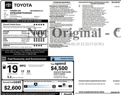 2026 Toyota Tundra 4WD Limited