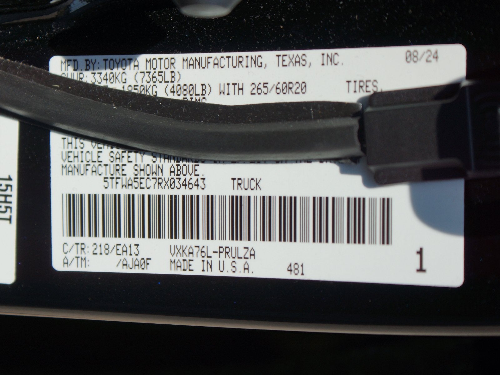 2024 Toyota Tundra 4WD Limited