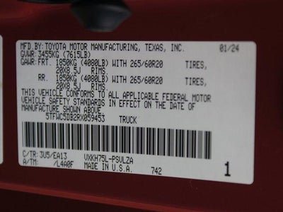 2024 Toyota Tundra 4WD Limited Hybrid