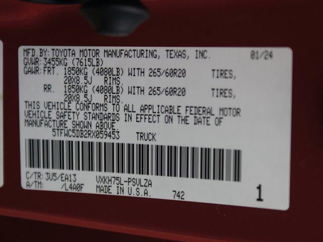 2024 Toyota Tundra 4WD Limited Hybrid