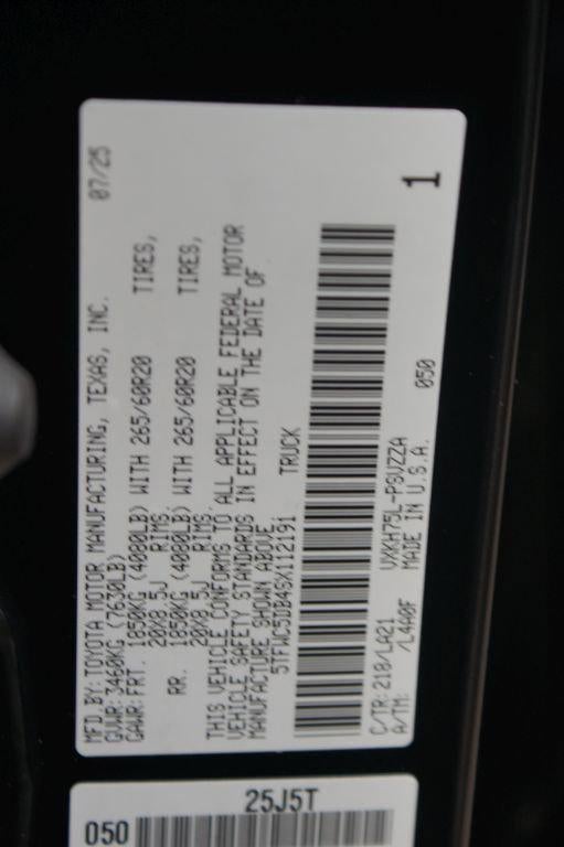 2025 Toyota Tundra 4WD Platinum Hybrid