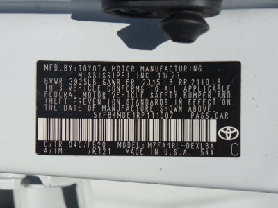 2024 Toyota Corolla LE