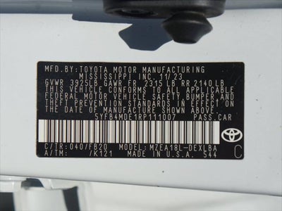 2024 Toyota Corolla LE