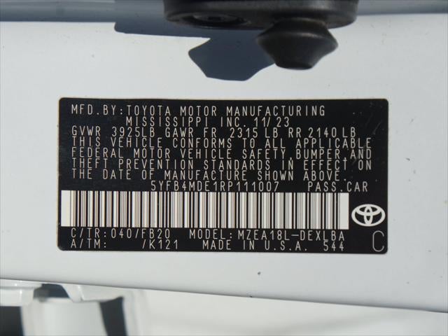2024 Toyota Corolla LE