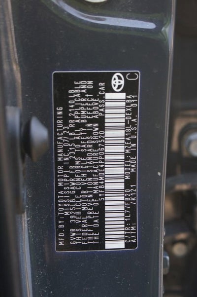 2023 Toyota Corolla LE