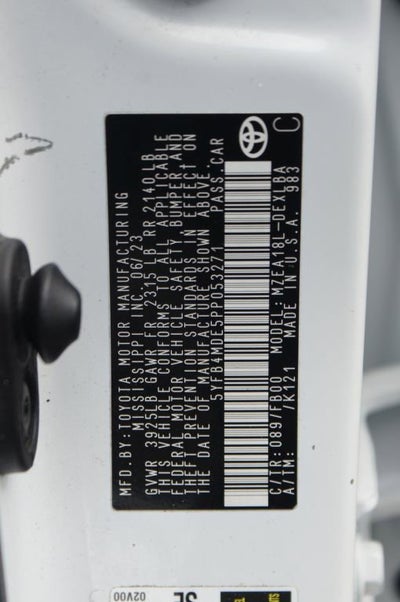 2023 Toyota Corolla LE