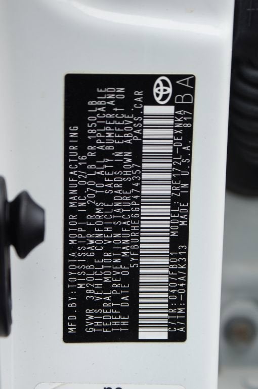 2016 Toyota Corolla LE Plus