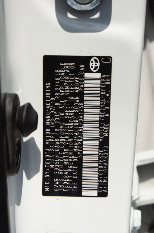 2020 Toyota Corolla LE