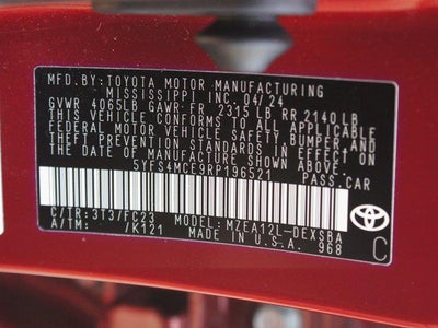 2024 Toyota Corolla SE