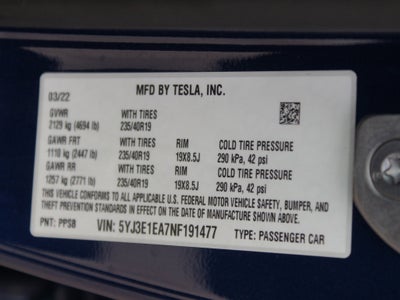 2022 Tesla Model 3 Base