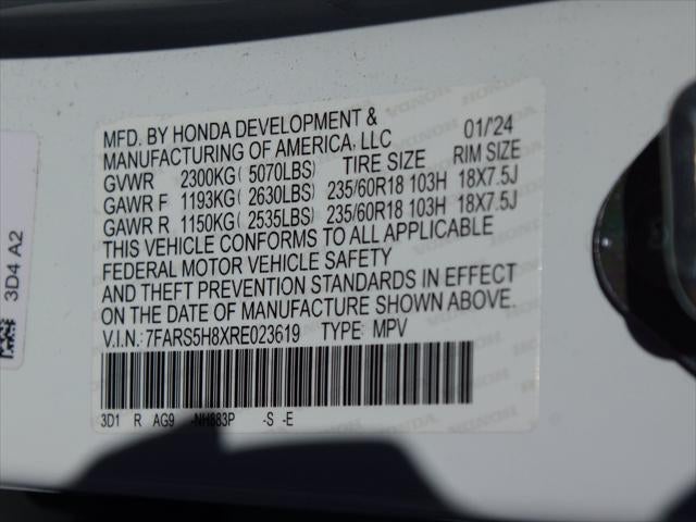 2024 Honda CR-V Hybrid Sport-L
