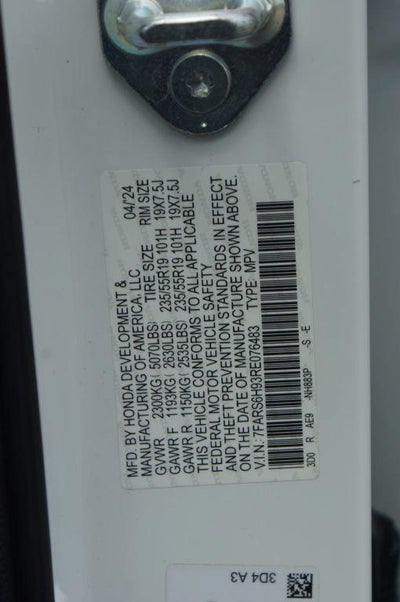 2024 Honda CR-V Hybrid Sport Touring