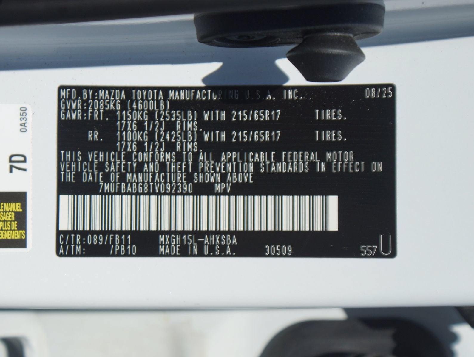2026 Toyota Corolla Cross Hybrid SE