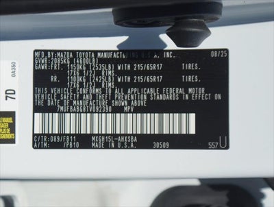 2026 Toyota Corolla Cross Hybrid SE
