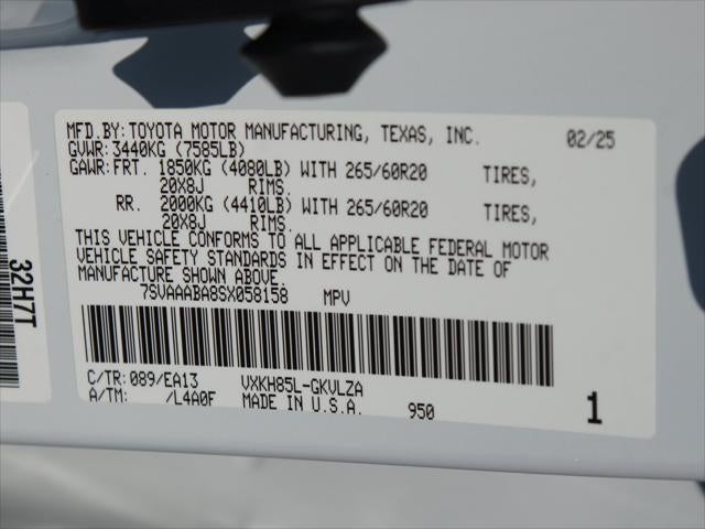 2025 Toyota Sequoia Limited