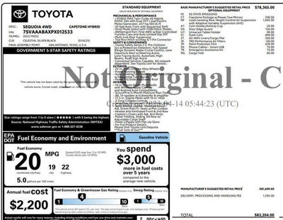 2023 Toyota Sequoia Capstone