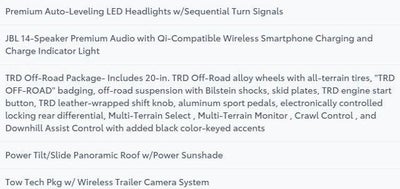 2025 Toyota Sequoia Limited