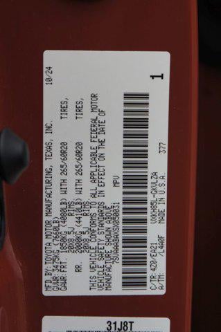 2025 Toyota Sequoia Limited